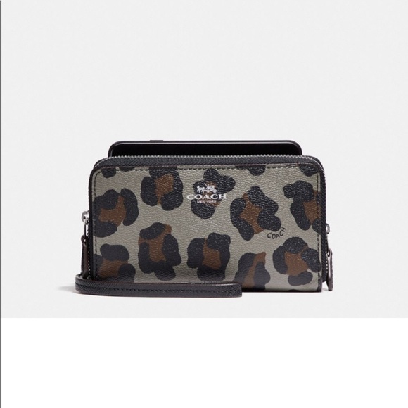 Coach Handbags - Authentic Coach Ocelot Print Wallet
